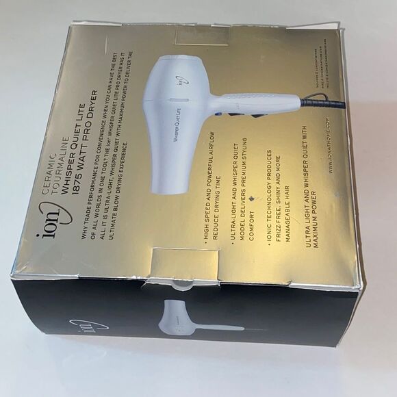 Ion Whisper Quiet Lite Hair Dryer Now Ion Whisper Quiet Lite Hair Dryer Now main image 2
